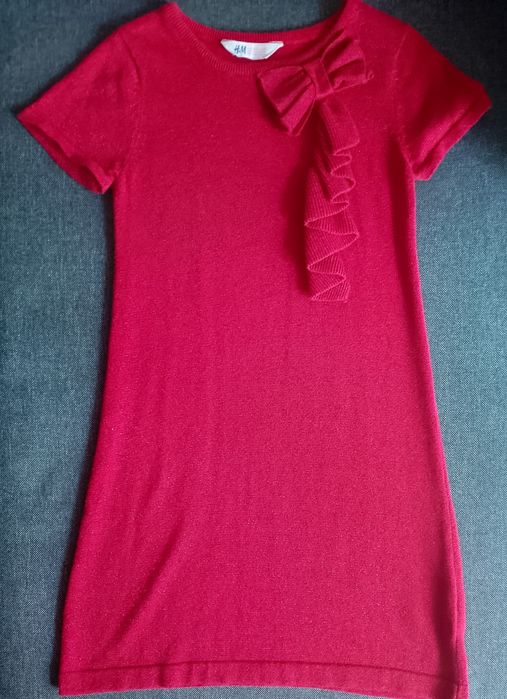 НОВИ роклички и пухен елек 3-4, 4-6 г и р.122-140