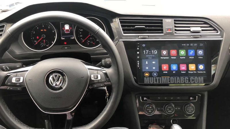 VW Volkswagen Tiguan 2016-2020 Мултимедия Навигация Android