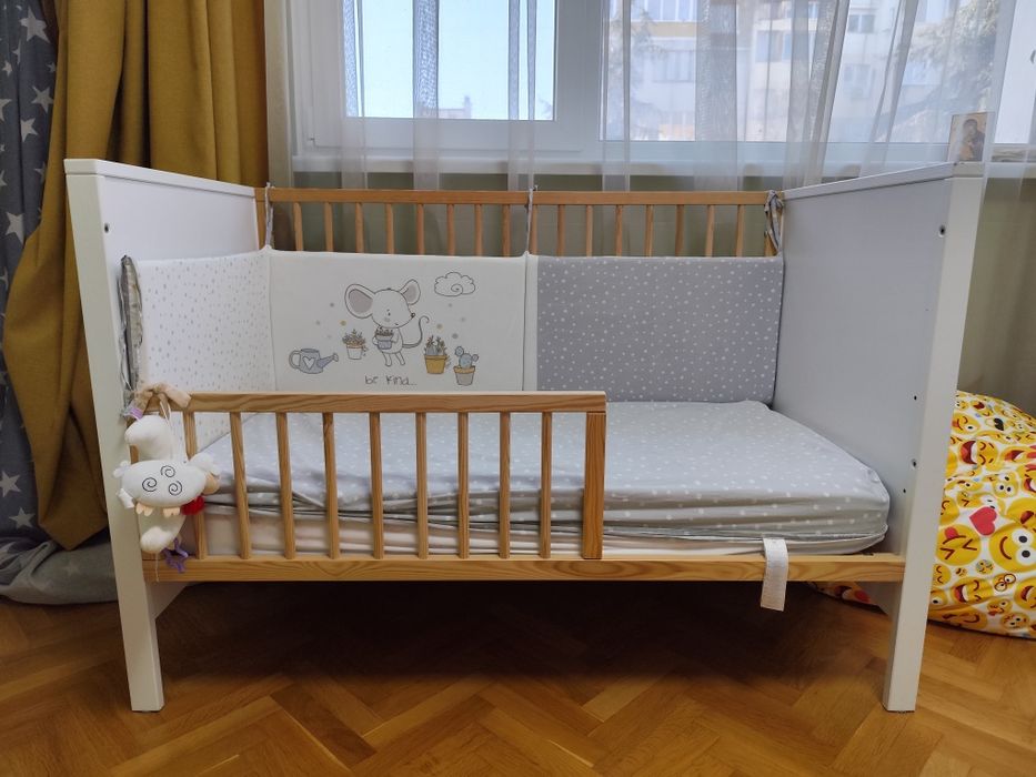 Бебешка дървена  кошара Kinderkraft