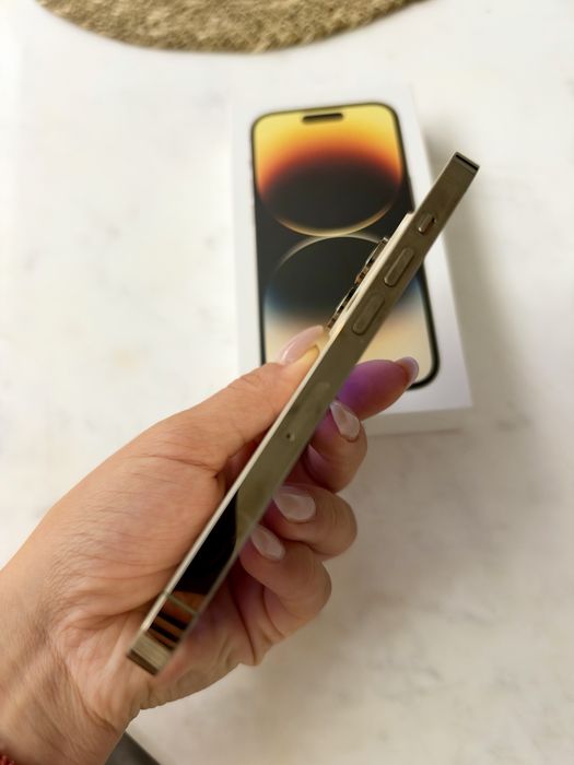 iPhone 14 Pro 256GB Gold – Unic proprietar, full box, fără defecte
