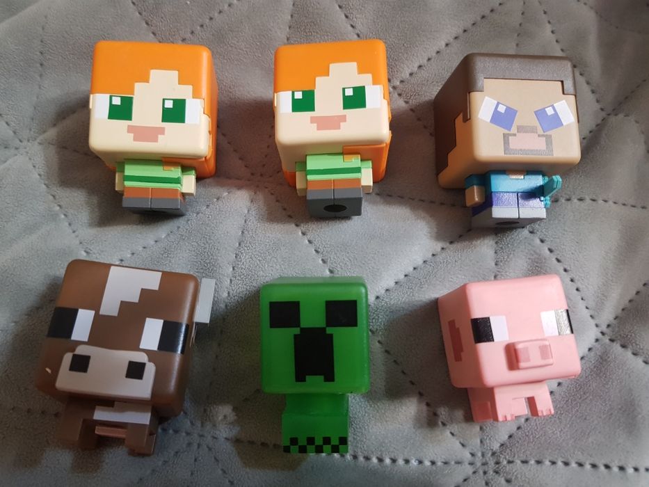 Фигурки от колекцията за молив на Minecraft