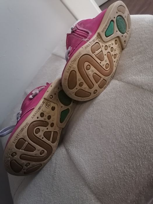 Детски боти от естествена кожа