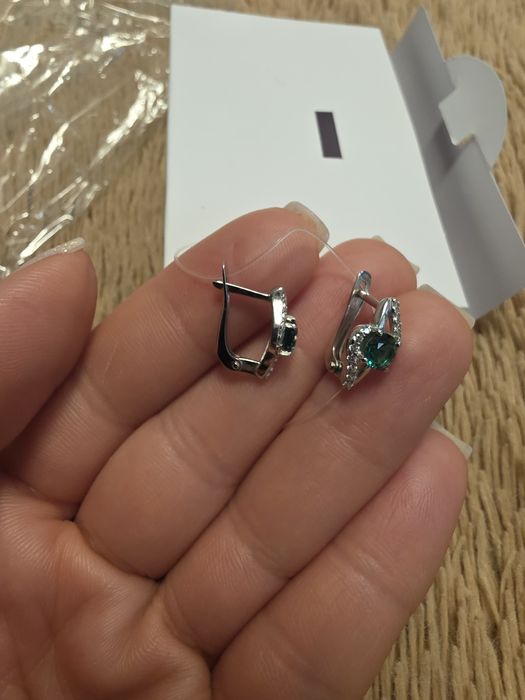 Серьги серебро 925