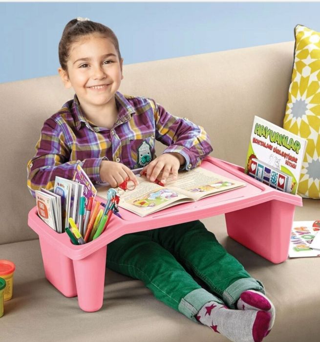 Детска помощна маса табла синя или розова