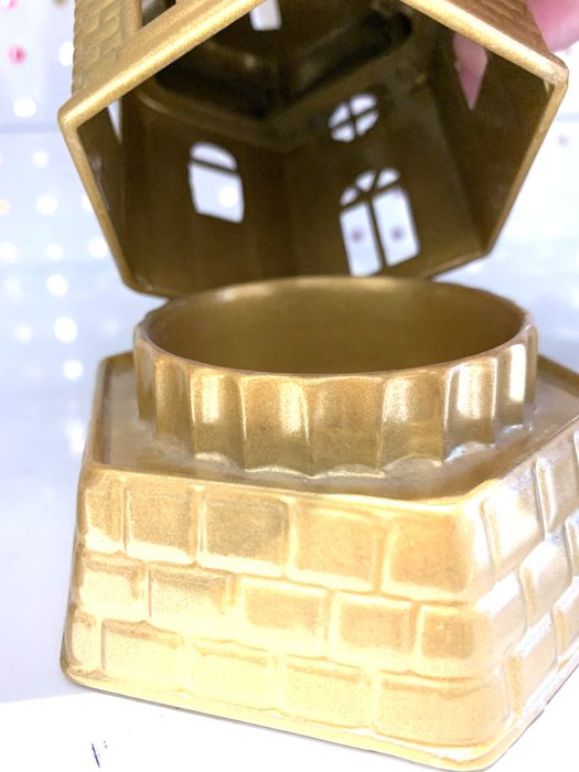 Bisericută Candela Cimitir  - Grecia 17 Cm