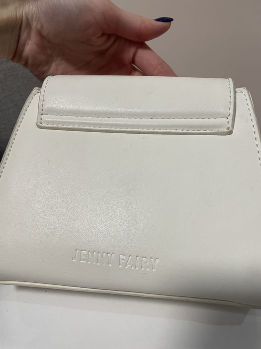 Бяла малка чанта през рамо Jenny Fairy