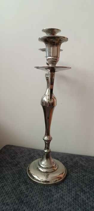 Бронзов свещник тройка