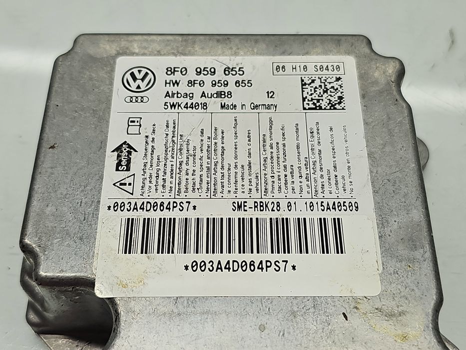 Calculator airbag AUDI A5 Cabriolet (8F7) [Fabr 2009-2015] 8F0959655 2