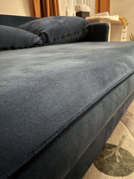 Диван син разтегателен 220/95