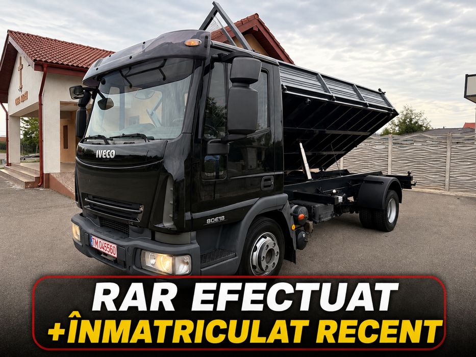 Iveco Eurocargo 180cp Basculabil trilateral Euro 5