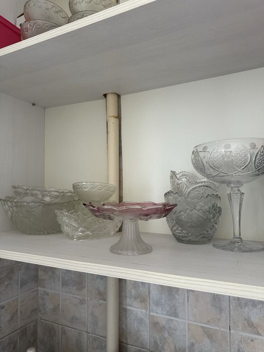 Хрустальные вазы по 500 тг