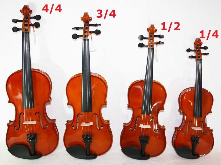 Set vioara 1/4 NATUR Flame MV012L arcus+geanta transport+barbie+sacaz