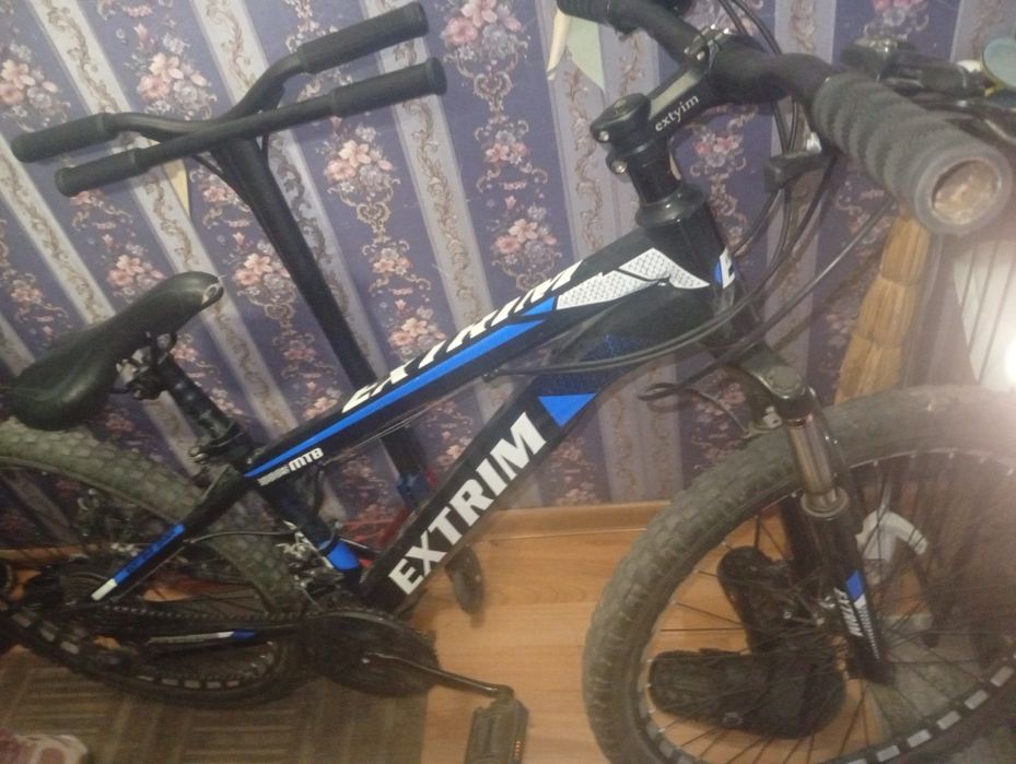 Велосипед на ходу