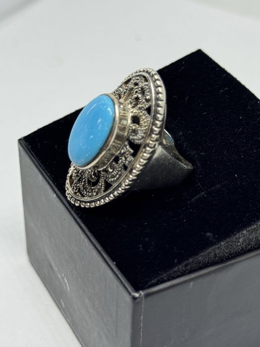 дамски сребърен пръстен 10.37гр 925