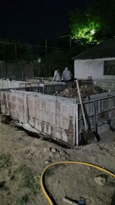 Фундамент құямыз, апалкы өзімдізден