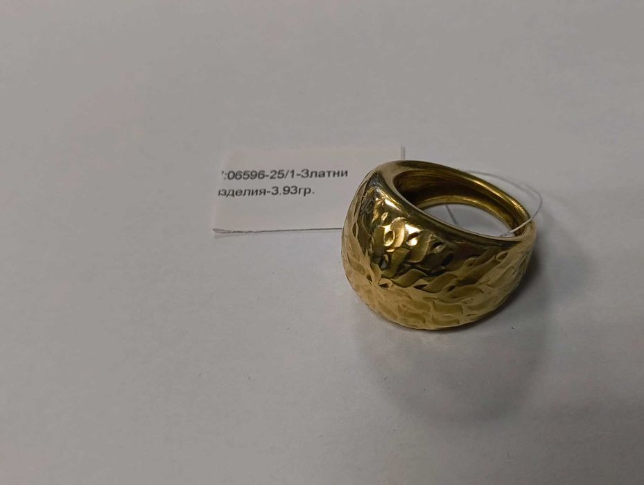 ***ТОП ЦЕНА*** Златен дамски пръстен 14К 3,93 грама