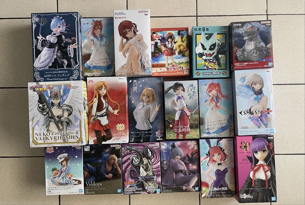 Оригинални японски аниме фигурки