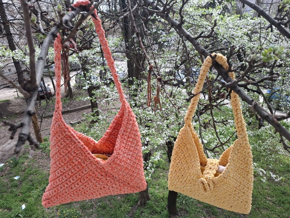 Плетени дамски чанти