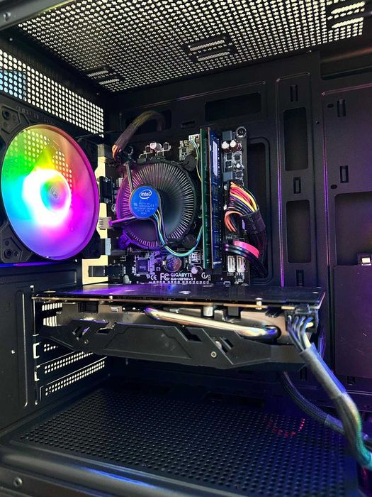 PC Calculator Gaming I7 4770 16GB RAM RX 580 8GB SSD 256 HDD 2TB RGB