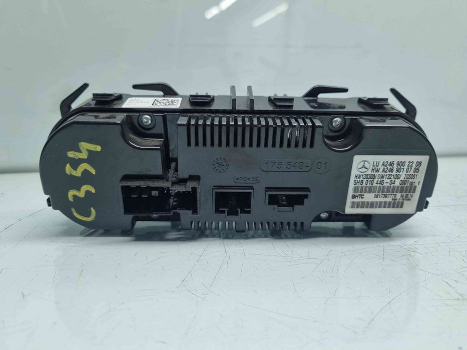 Panou comanda clima Mercedes Clasa A (W176) [Fabr 2012-2018] A246 901