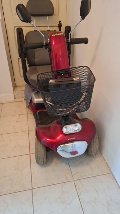 Scuter electric electric, are nevoie de baterie