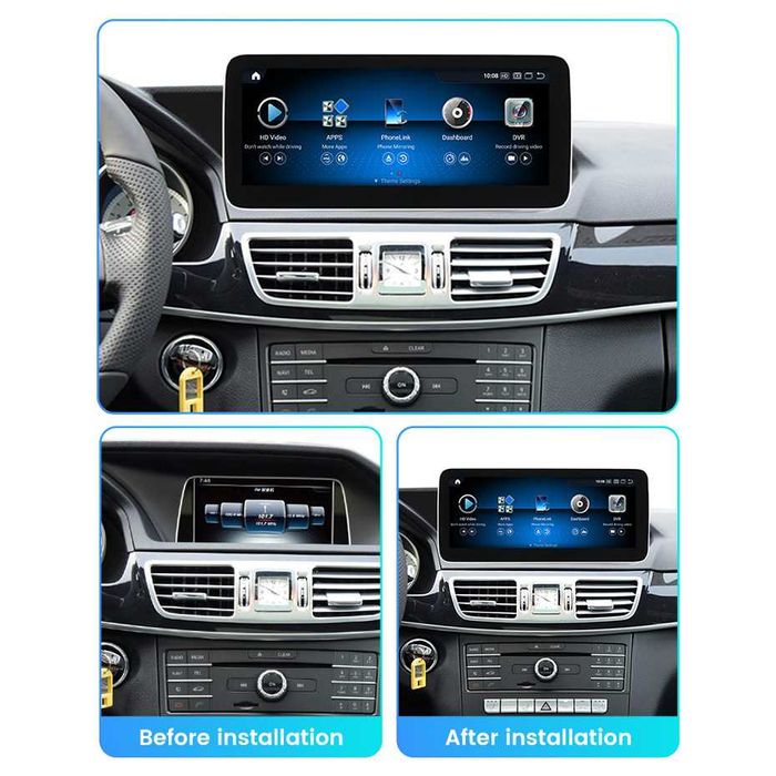 Navigatie Mercedes E Class W212 din 2009-2014 Display 12.5 inch , 4GB