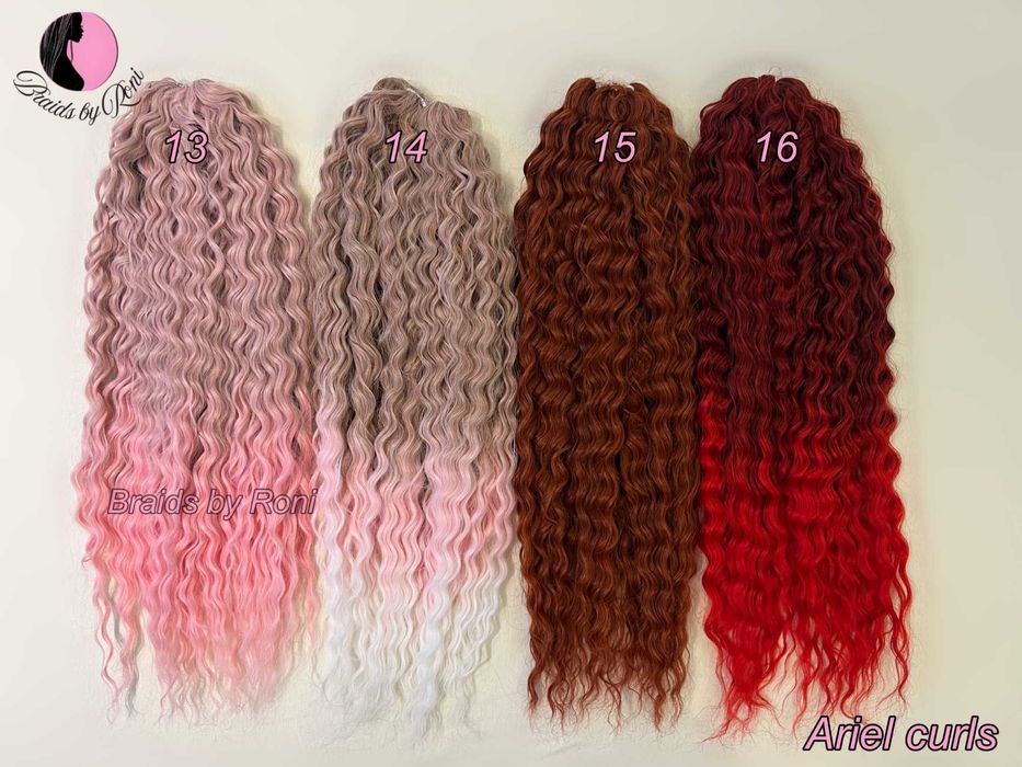 Афро къдрици Ариел за сплитане на плитки 300 гр