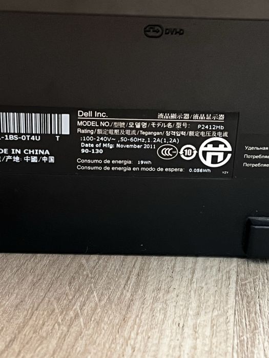 Monitor Dell 24” FHD