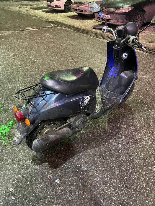 Honda Today мопед в ретро стиле