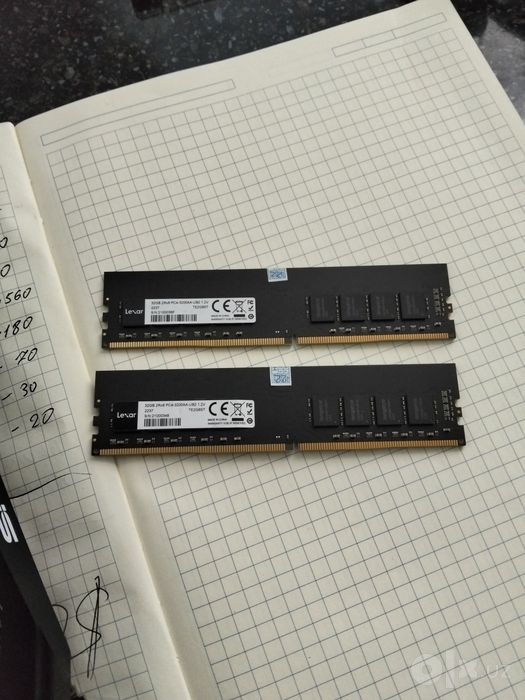 Operativ Xotira Lexar 32 GB 3200Mhz Yangi