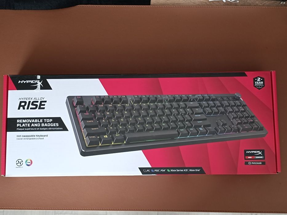 Клавиатура игровая Hyper X RISE ALLOY