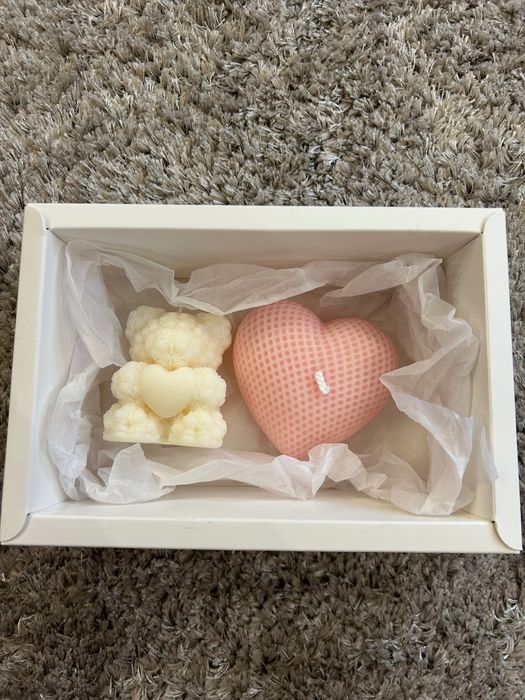 Елегантна кутия със соеви свещи