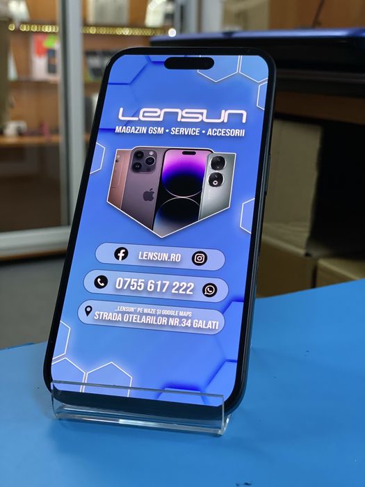 Apple iPhone 16 256GB, Garantie 12 luni | Lensun