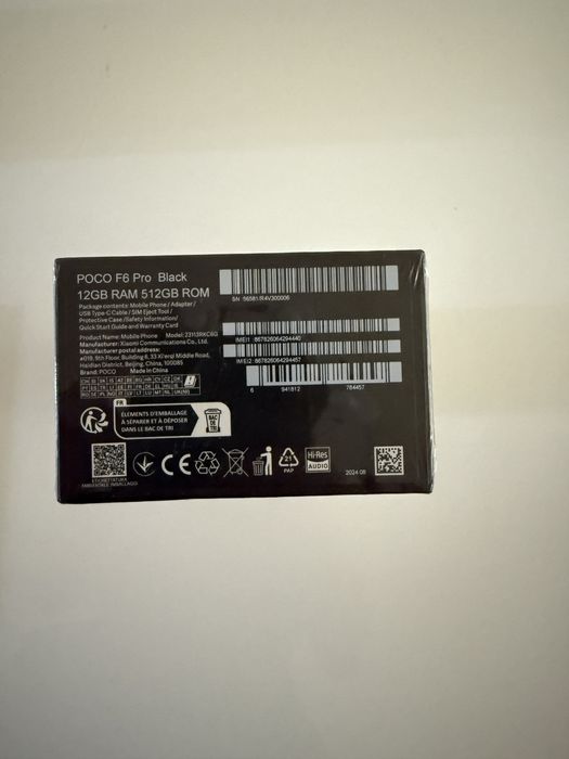 Xiaomi Poco F6 Pro black 512GB 12GB RAM