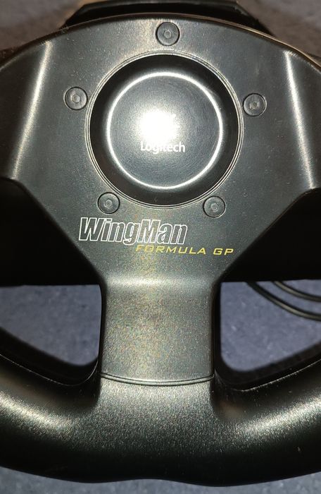Logitech FORMULA GP RACING WHEEL Волан - Всичко в кутията!