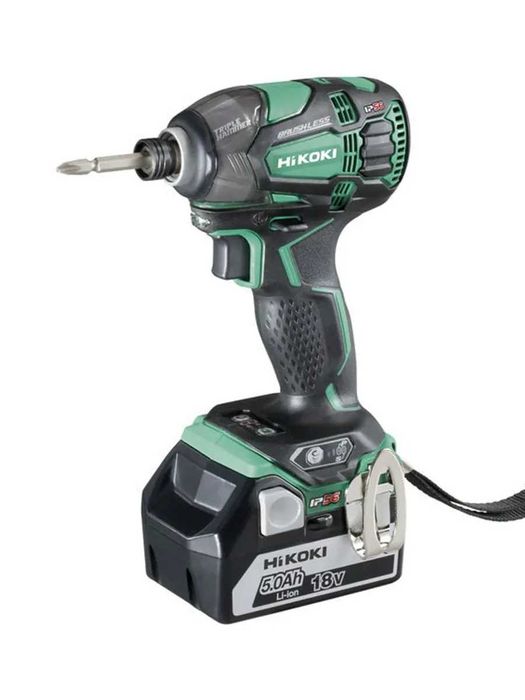 Шуруповерт Hikoki WH18DBDL2 - Трёхскоростной импульсный