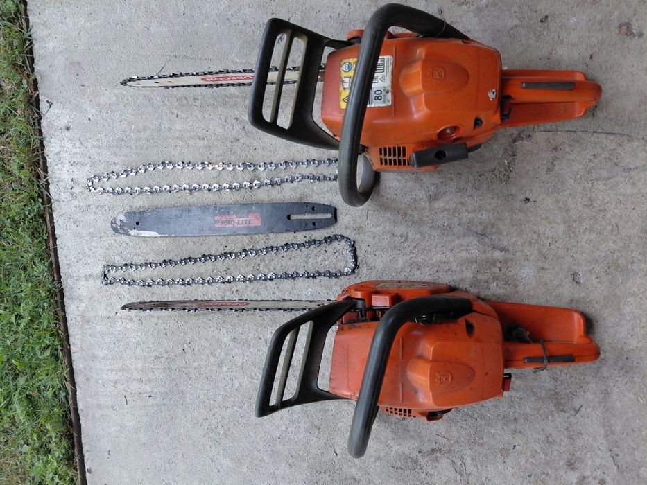 2 drujba Husgvarna 236 și tot ce se vede