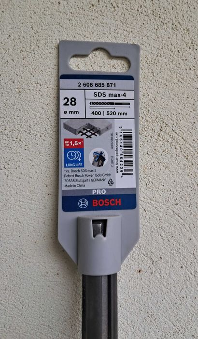 Vand burghiu de 28mm SDS Max