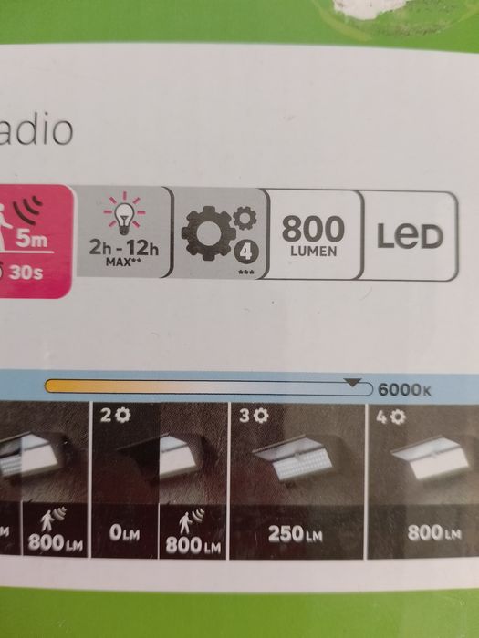 Lampa solară 100 w baterie Li Ion