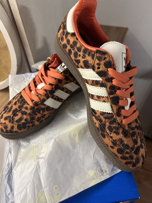 Adidas Samba OG leopard print