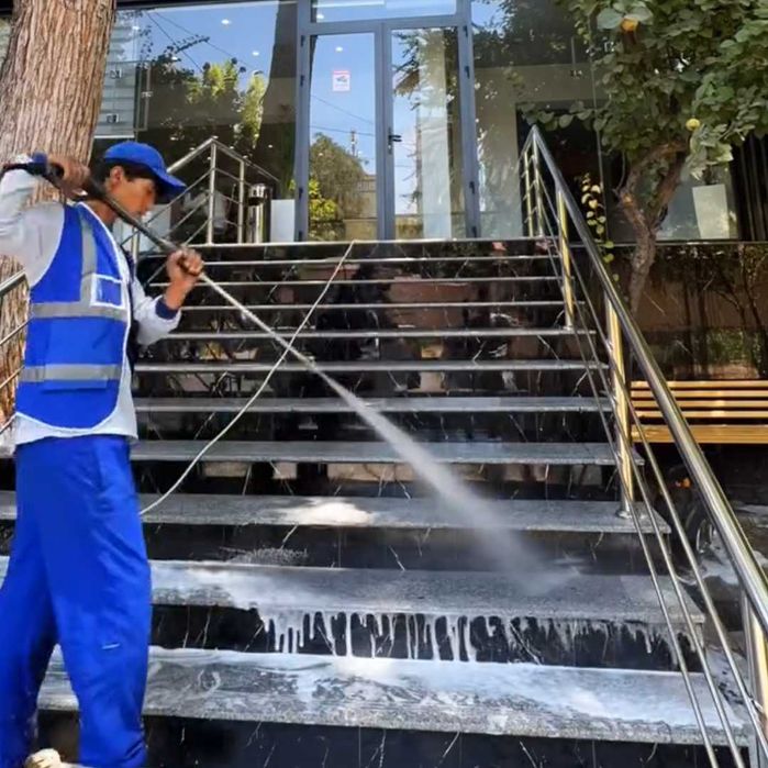 Чистка брусчатки и плитки | Bruschatka va kafel tozalash | Ташкент