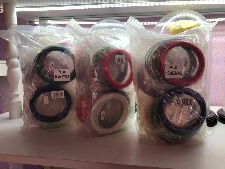 Пластик для 3D Ручек. Большой набор.