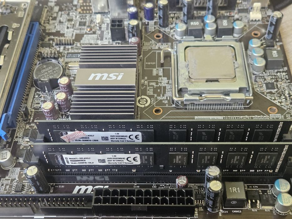 msi g41+cpu+ddr3 8G 200,000сум