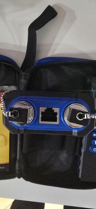 Tester cablu de retea cu powermetru, POE, NCV, UTP CAT5/CAT6, test OPM