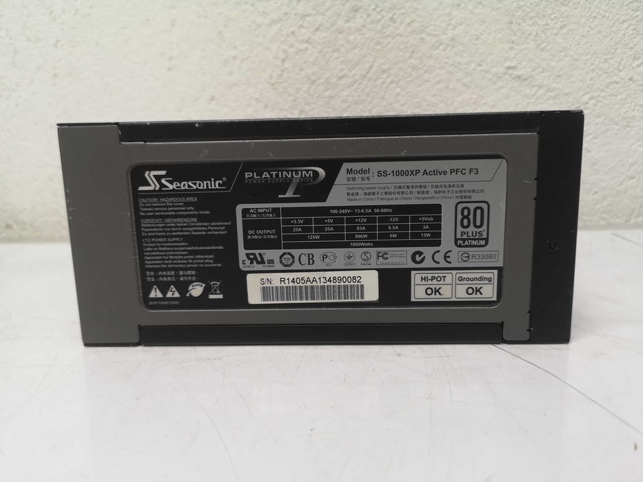 Захранване - Seasonic SS-1000XP
