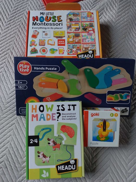 Детски играчки - дървени, образователни 2г +