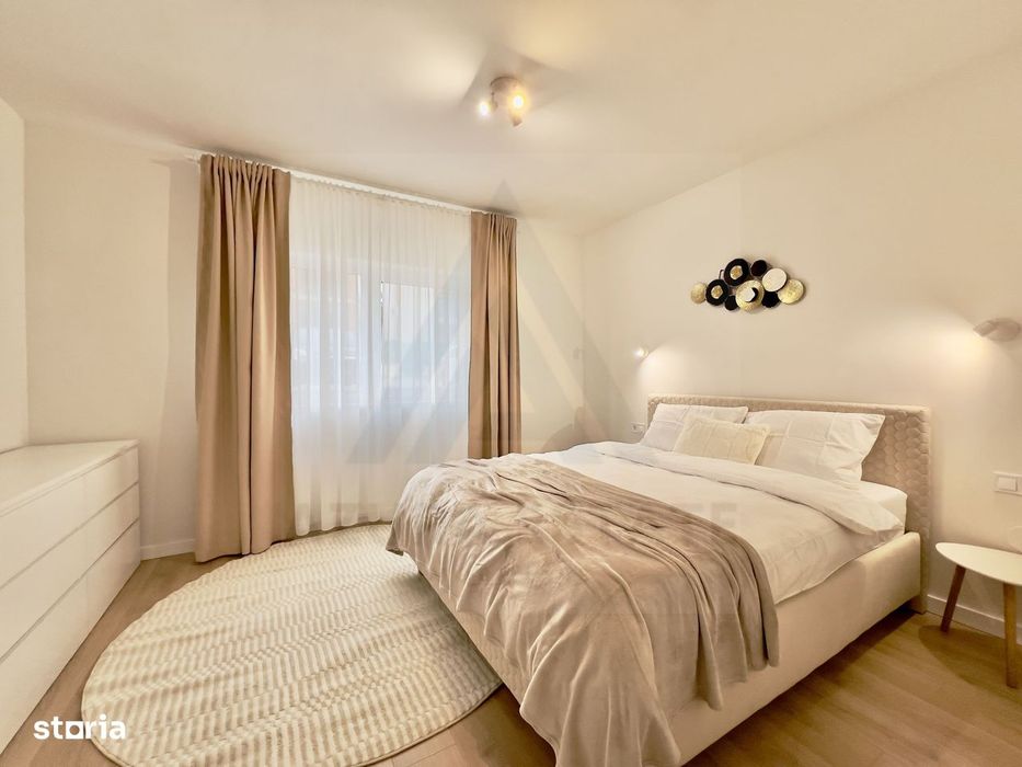Apartament modern 2 camere utilat premium etaj 1 in cartier DaVinci
