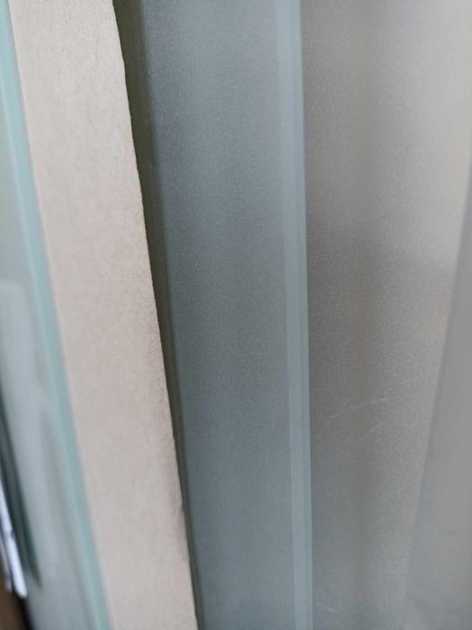 Душ кабина черен профил/мат стъкло