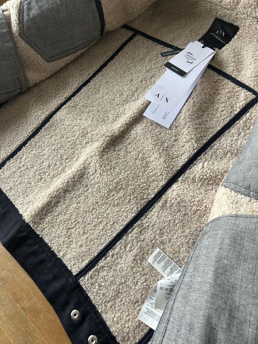 Дънково яке Armani Exchange Sherpa