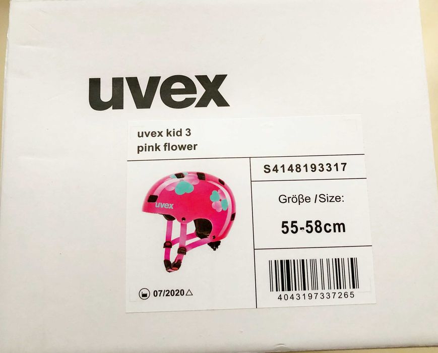 НОВА каска за велосипед / скейтборд Uvex Unisex Kid 3 Youth 55-58см